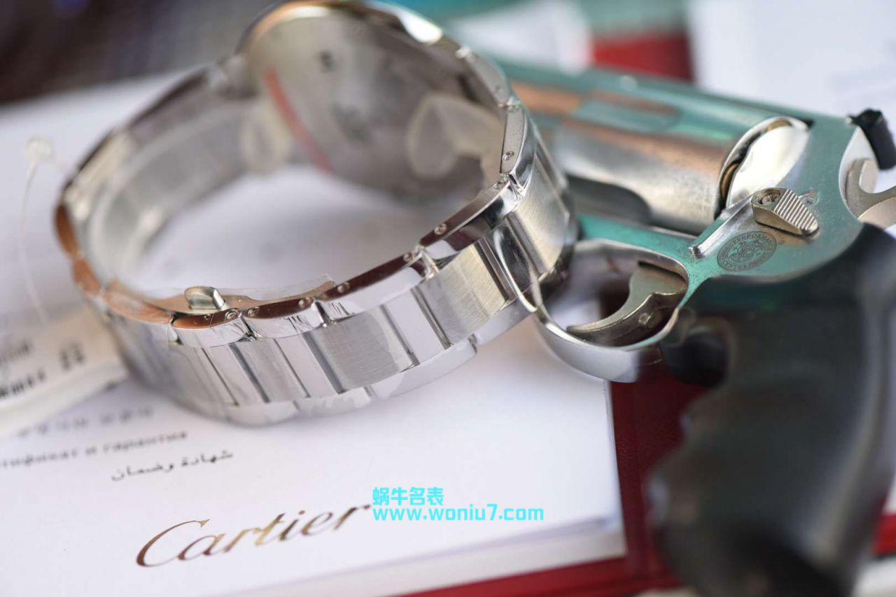  Video analysis  Cartier  蓝气球系列WSBB0025 wrist watch 男款42MM钢带款【HBBV6一比一复刻高仿～蓝气球42mm新款蓝面】 / K169MM