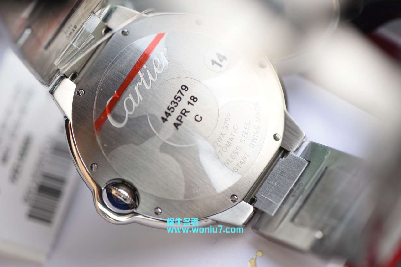  Video analysis  Cartier  蓝气球系列WSBB0025 wrist watch 男款42MM钢带款【HBBV6一比一复刻高仿～蓝气球42mm新款蓝面】 / K169MM