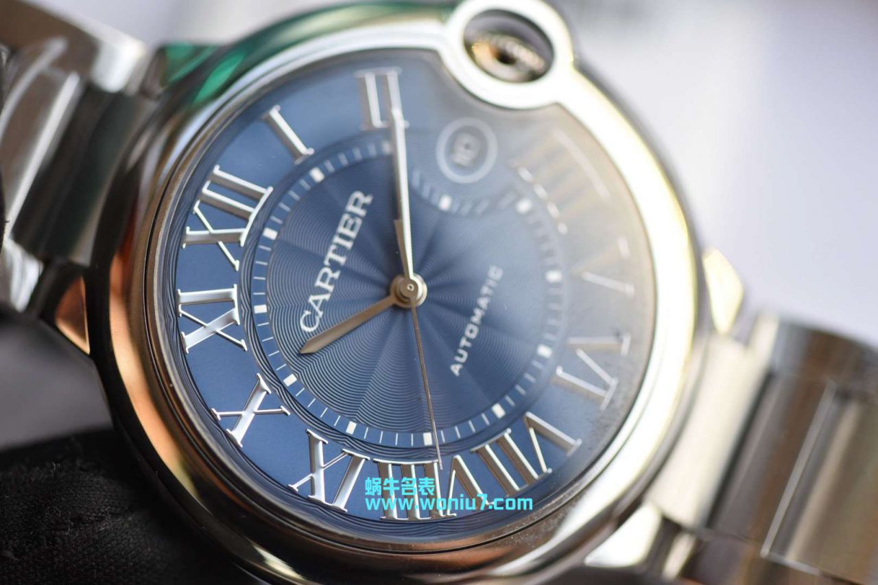  Video analysis  Cartier  蓝气球系列WSBB0025 wrist watch 男款42MM钢带款【HBBV6一比一复刻高仿～蓝气球42mm新款蓝面】 / K169MM