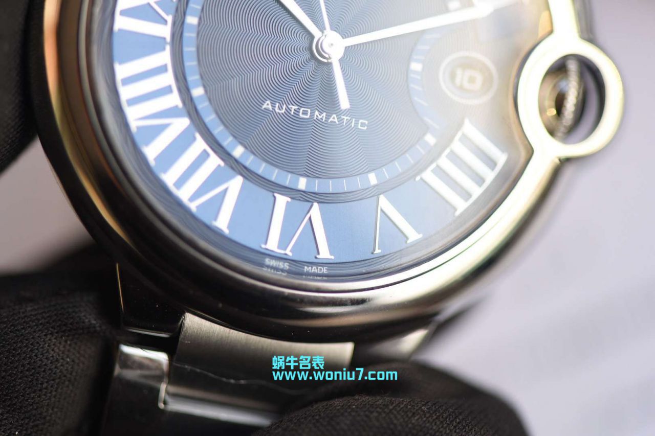  Video analysis  Cartier  蓝气球系列WSBB0025 wrist watch 男款42MM钢带款【HBBV6一比一复刻高仿～蓝气球42mm新款蓝面】 / K169MM