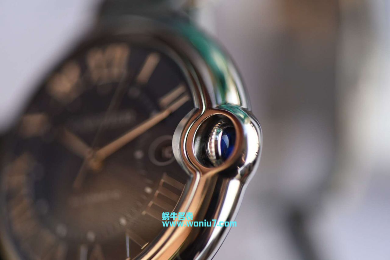  Video analysis  Cartier  蓝气球系列WSBB0025 wrist watch 男款42MM钢带款【HBBV6一比一复刻高仿～蓝气球42mm新款蓝面】 / K169MM