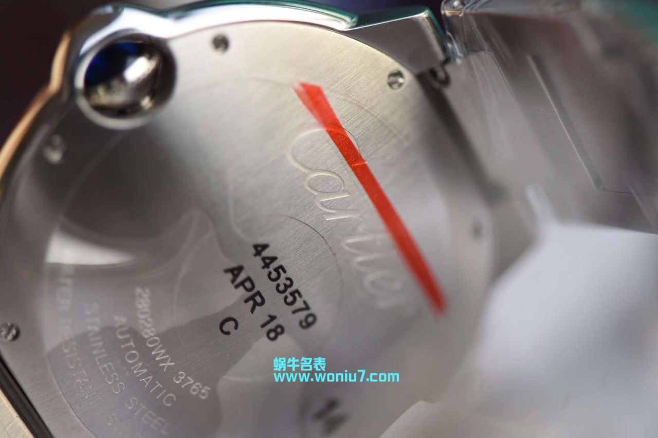  Video analysis  Cartier  蓝气球系列WSBB0025 wrist watch 男款42MM钢带款【HBBV6一比一复刻高仿～蓝气球42mm新款蓝面】 / K169MM