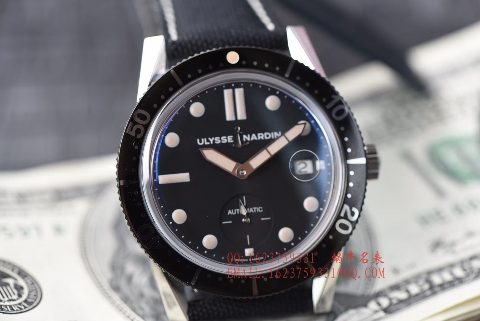  Video analysis 一比一超A高仿 Ulysse Nardin 表Ulysse Nardin Diver潜水表系列Le Locle 勒洛克潜水 wrist watch 3203-950 / YD012MM