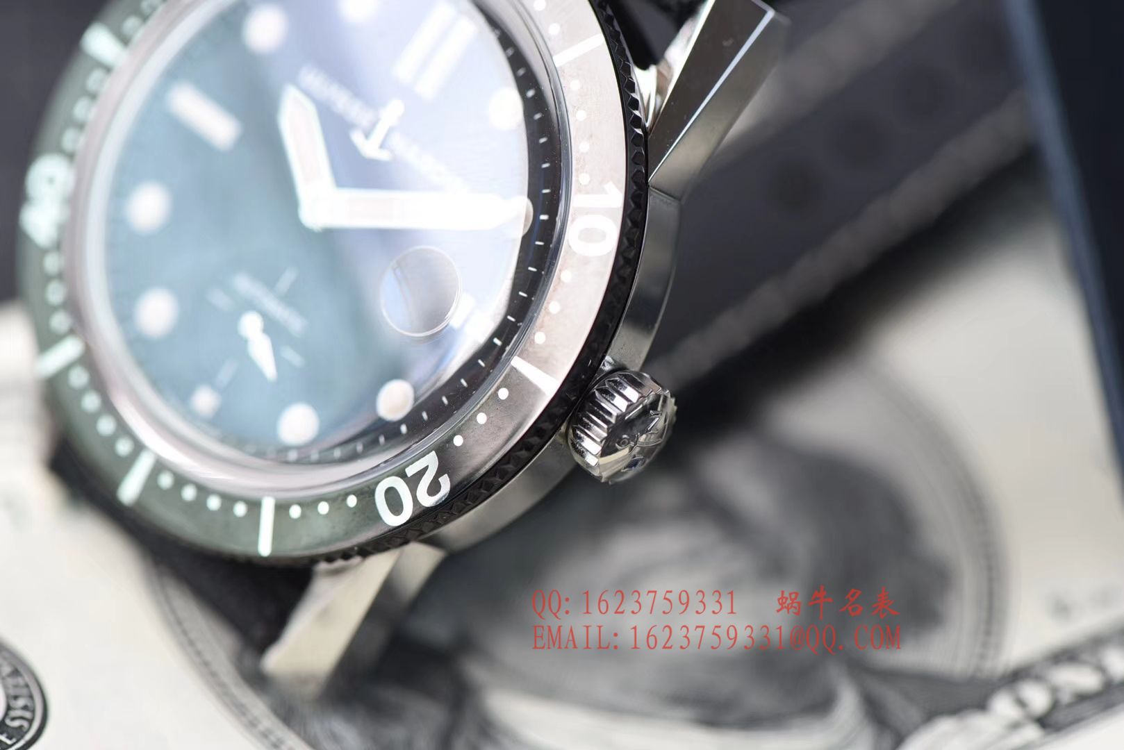  Video analysis 一比一超A高仿 Ulysse Nardin 表Ulysse Nardin Diver潜水表系列Le Locle 勒洛克潜水 wrist watch 3203-950 / YD012MM