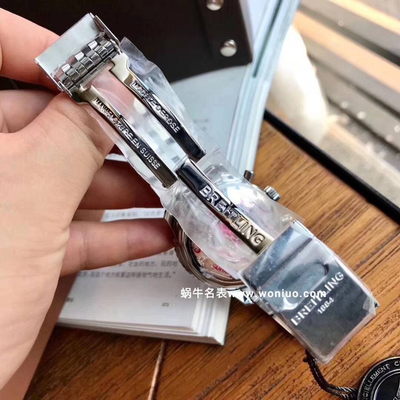  Video analysis 渠道原单货Breitling Breitling 航空计时1系列A1332412|C942|451A wrist watch 【 Breitling 航空计时，老毒物】 / BL083AMM