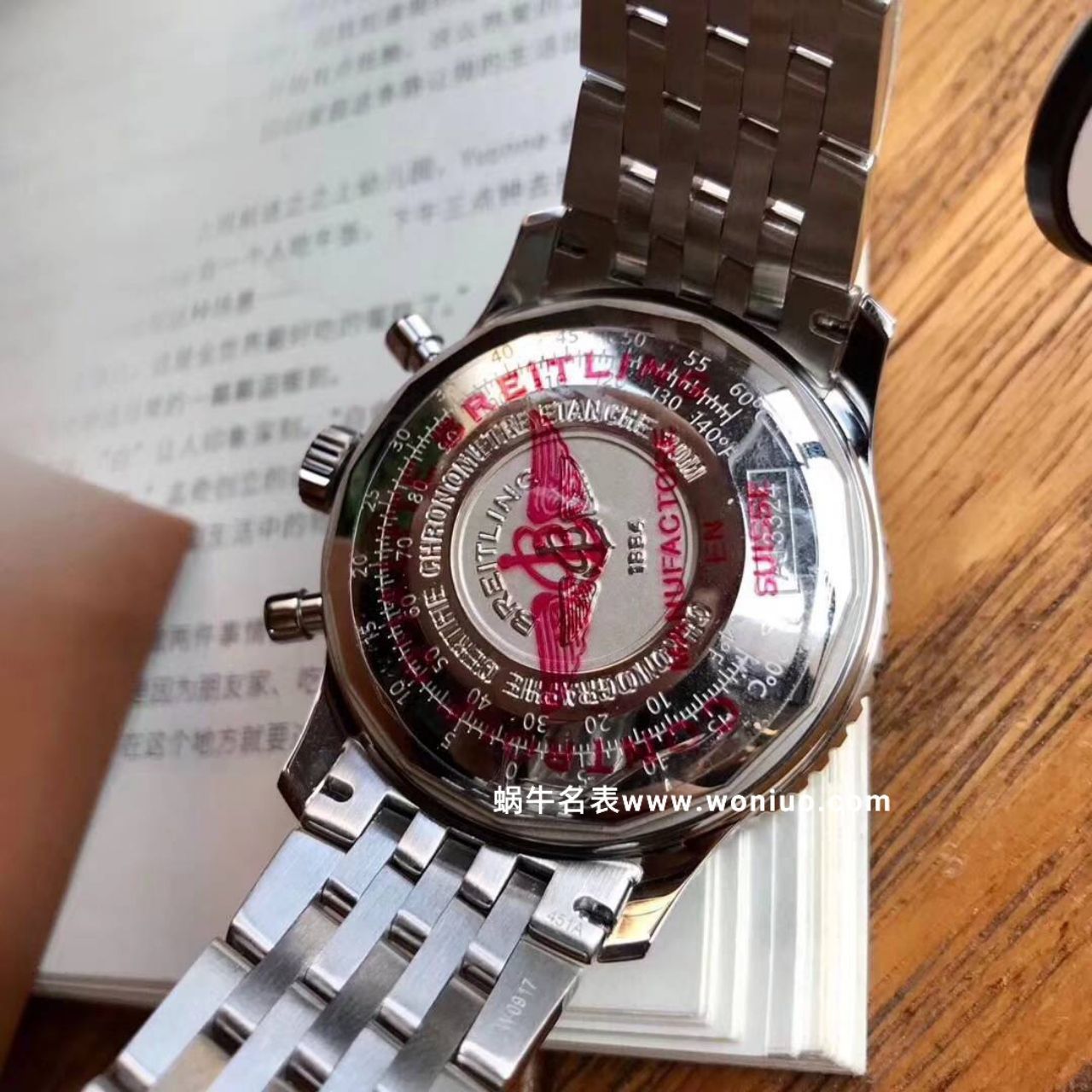  Video analysis 渠道原单货Breitling Breitling 航空计时1系列A1332412|C942|451A wrist watch 【 Breitling 航空计时，老毒物】 / BL083AMM
