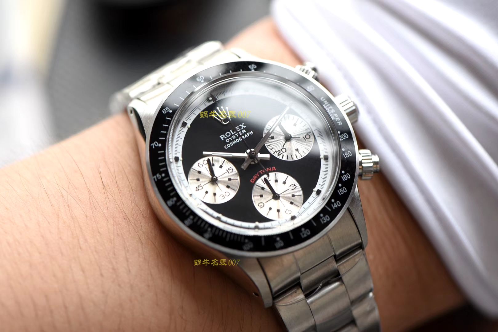 Rolex 经典传奇～保罗.纽曼复古 Ditongna ‼️Rolex Paul Newman Daytona那种独特怀旧的设计感必是劳迷心头所爱 / R298