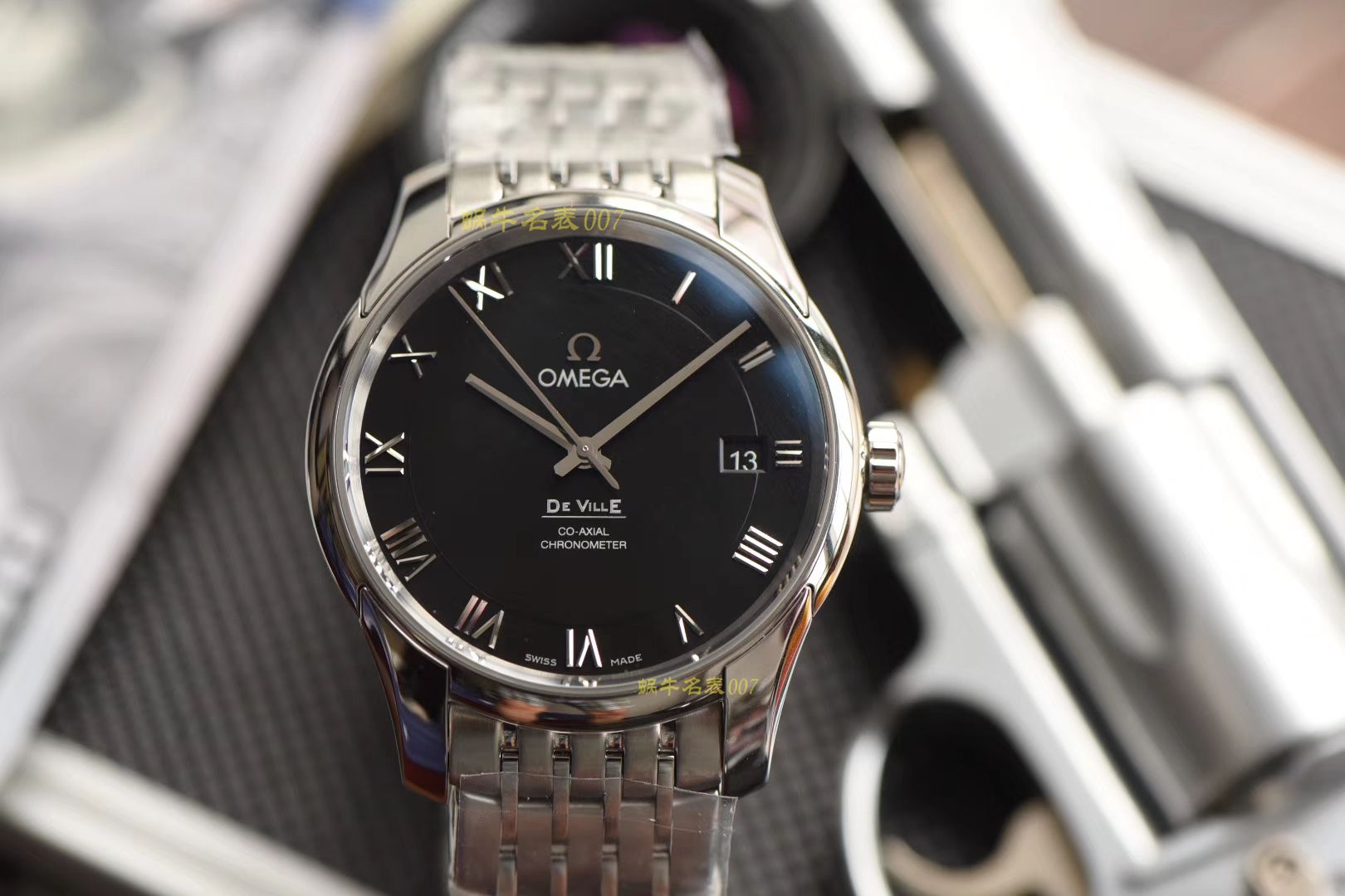 OMEGA碟飞系列431.10.41.21.01.001 wrist watch 一比一复刻高仿手表【VS 新品 ：蝶飞经典黑 搭载同轴8500 Movement 上市 / M357
