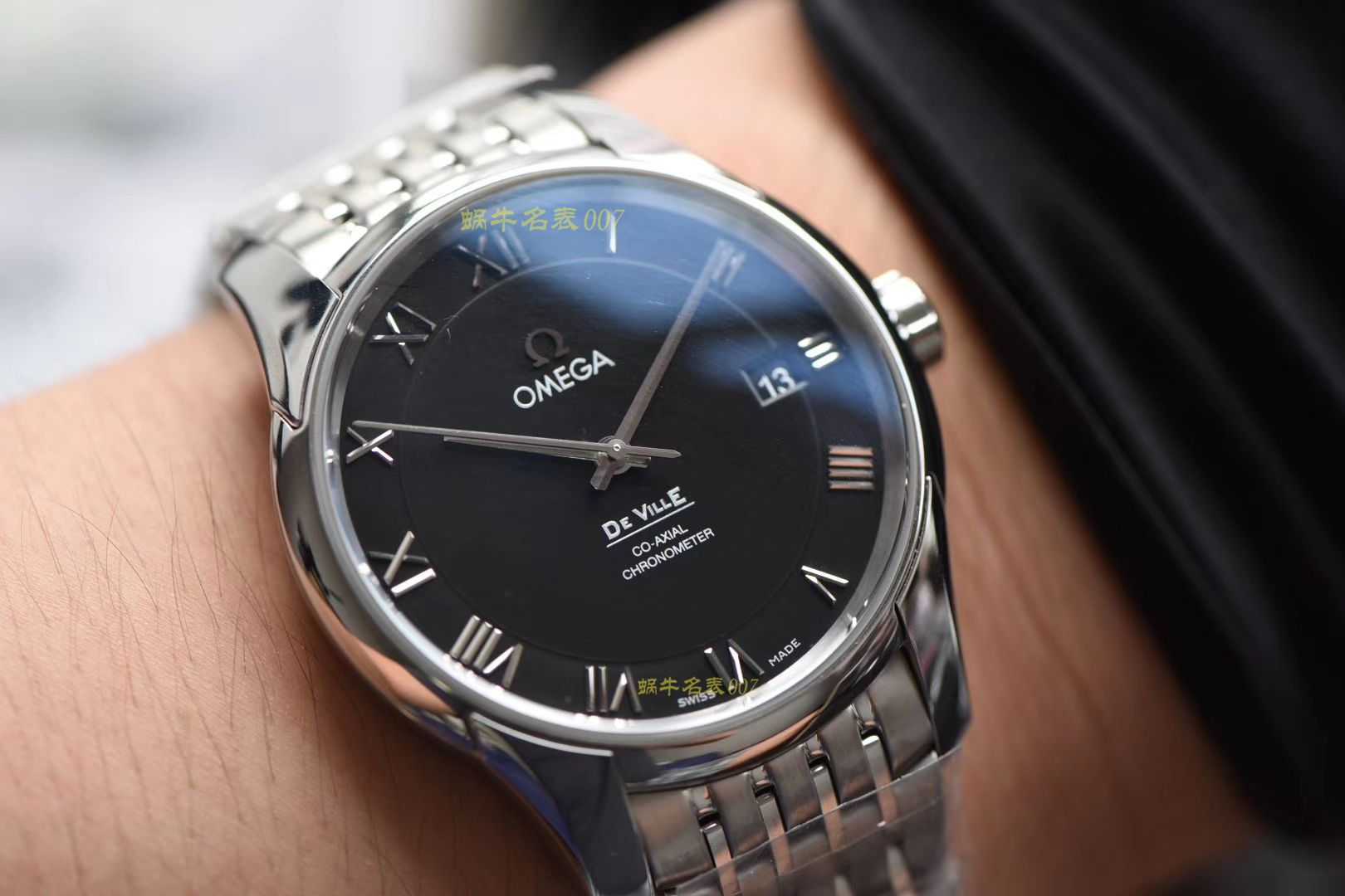 OMEGA碟飞系列431.10.41.21.01.001 wrist watch 一比一复刻高仿手表【VS 新品 ：蝶飞经典黑 搭载同轴8500 Movement 上市 / M357