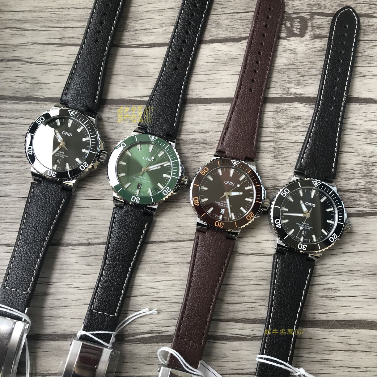 【渠道原单，多色可选】豪利时潜水系列01 733 7730 4159-07 4 24 64EB wrist watch  / OB006