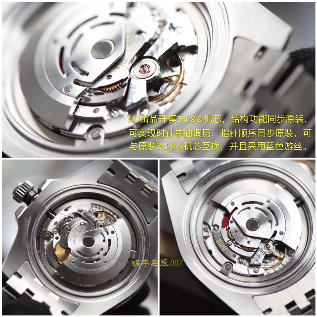 【 Video analysis 】 Rolex  GMT MASTER II系列126710BLRO-0001 wrist watch 一比一超A高仿【DJ超級 GMT MASTER 二代126710 可乐圈GMT！真正红蓝 Composite 圈3186 Movement 】 / R299