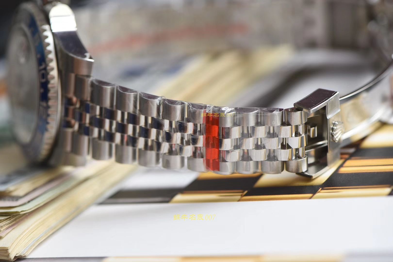【 Video analysis 】 Rolex  GMT MASTER II系列126710BLRO-0001 wrist watch 一比一超A高仿【DJ超級 GMT MASTER 二代126710 可乐圈GMT！真正红蓝 Composite 圈3186 Movement 】 / R299