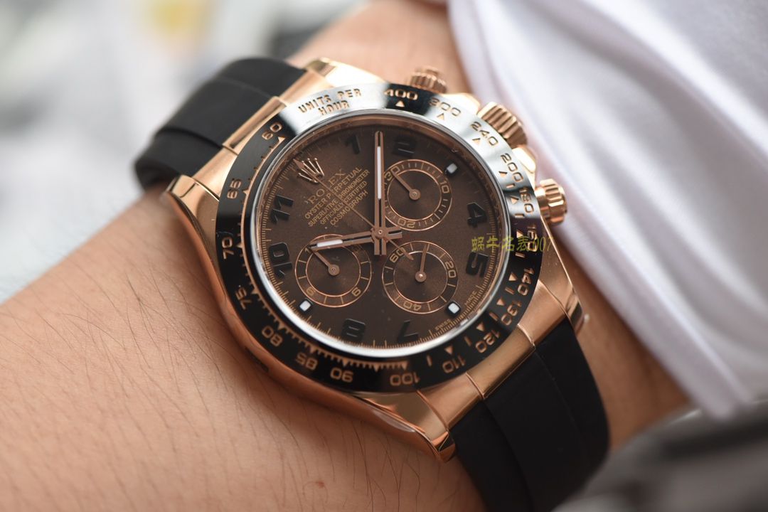 【AR一比一超A高仿手表】 Rolex ROLEX Cosmograph Daytona  Ditongna 系列116515LN-L(FC) 咖啡色 wrist watch  / R200