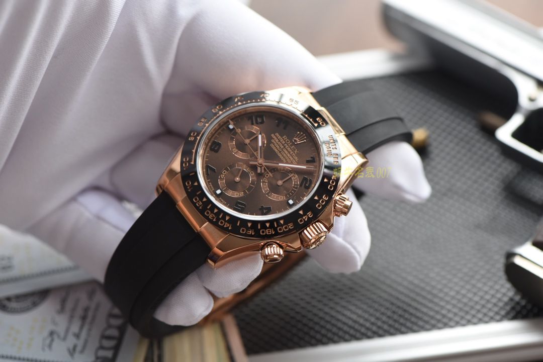 【AR一比一超A高仿手表】 Rolex ROLEX Cosmograph Daytona  Ditongna 系列116515LN-L(FC) 咖啡色 wrist watch  / R200