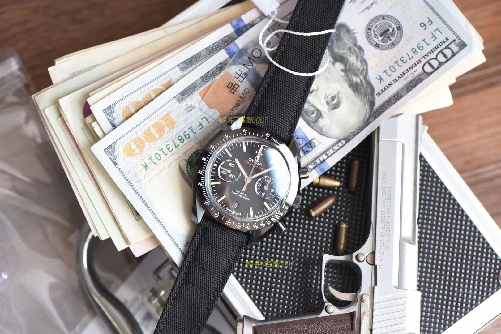 【 Video analysis OM Factory 一比一超A精高仿复刻手表】OMEGA超霸系列311.92.44.51.01.003 wrist watch (OMEGA月之暗面) / M362