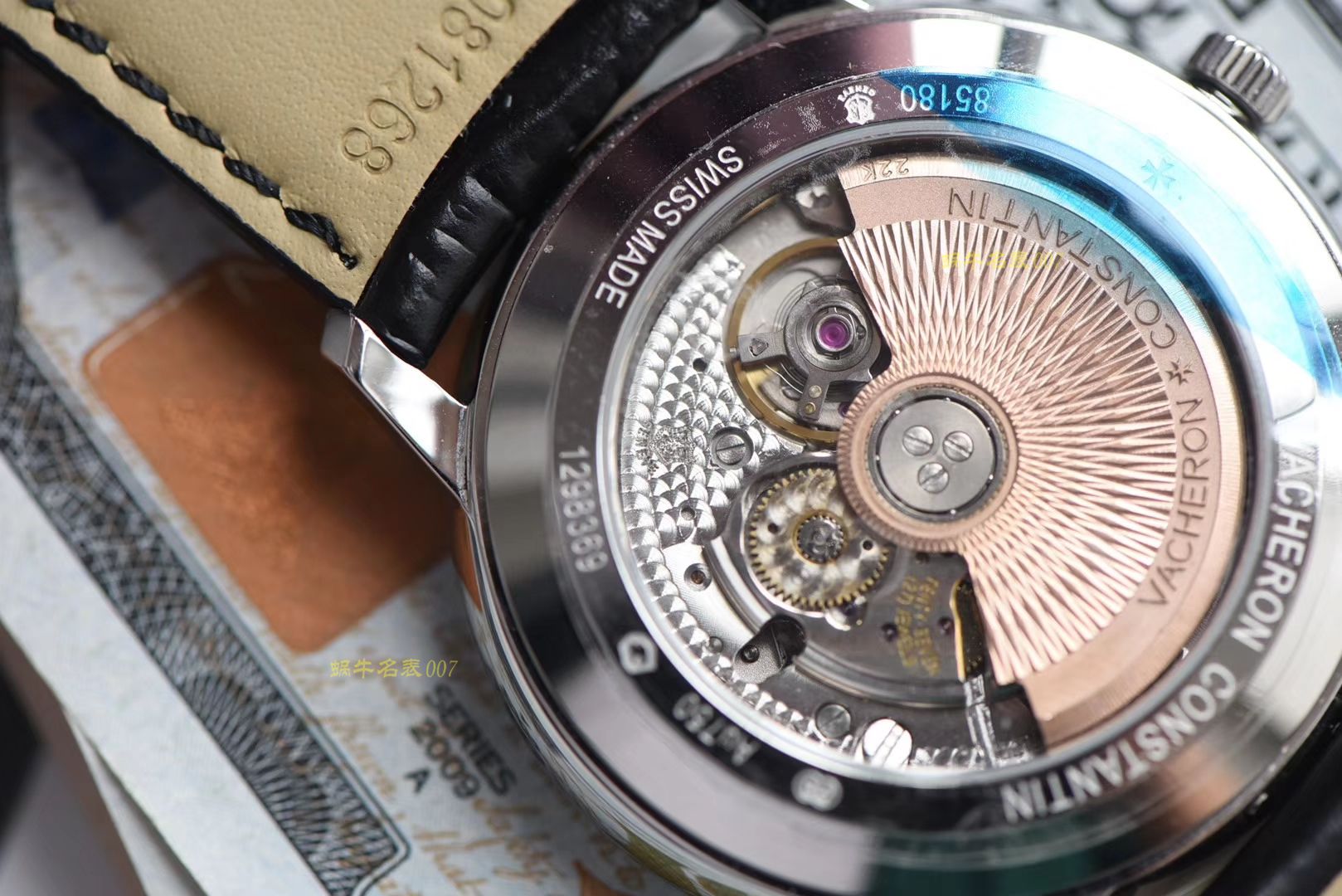 Vacheron Constantin  传承系列85180/000G-9230 wrist watch 【台湾 Factory 一比一高仿手表】 / JS195