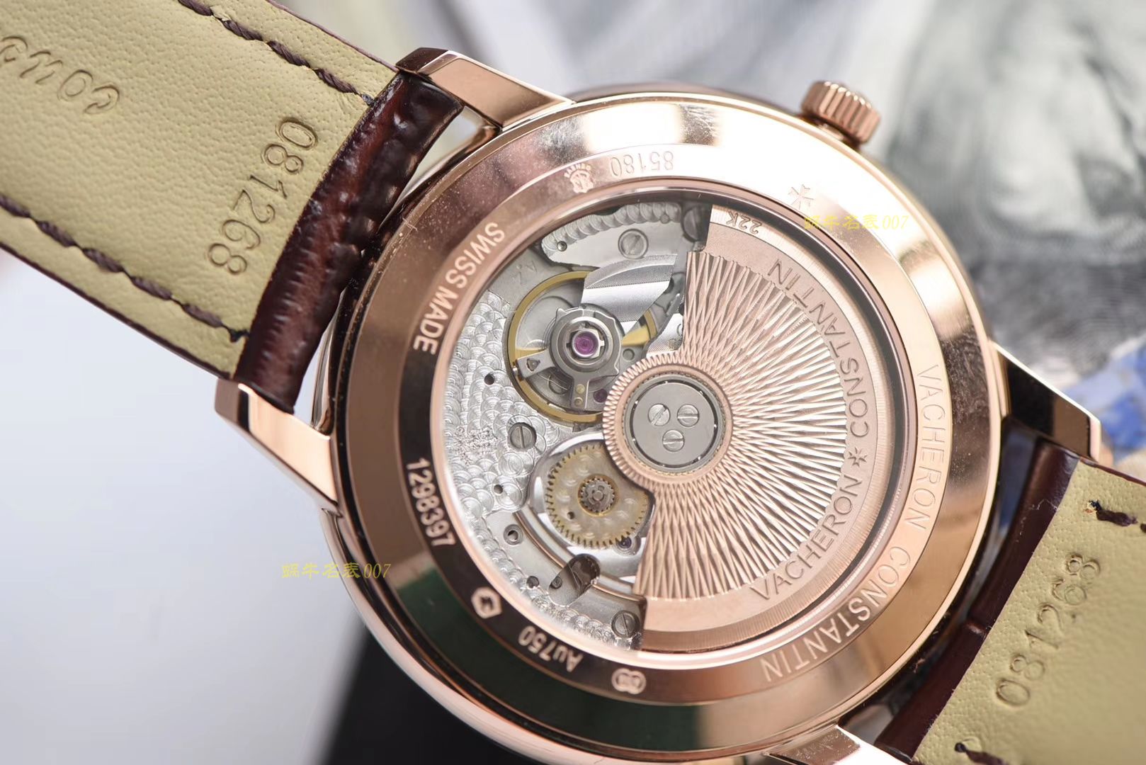Vacheron Constantin  传承系列85180/000R-9248 wrist watch 【 top 高仿克隆手表】 / JS198