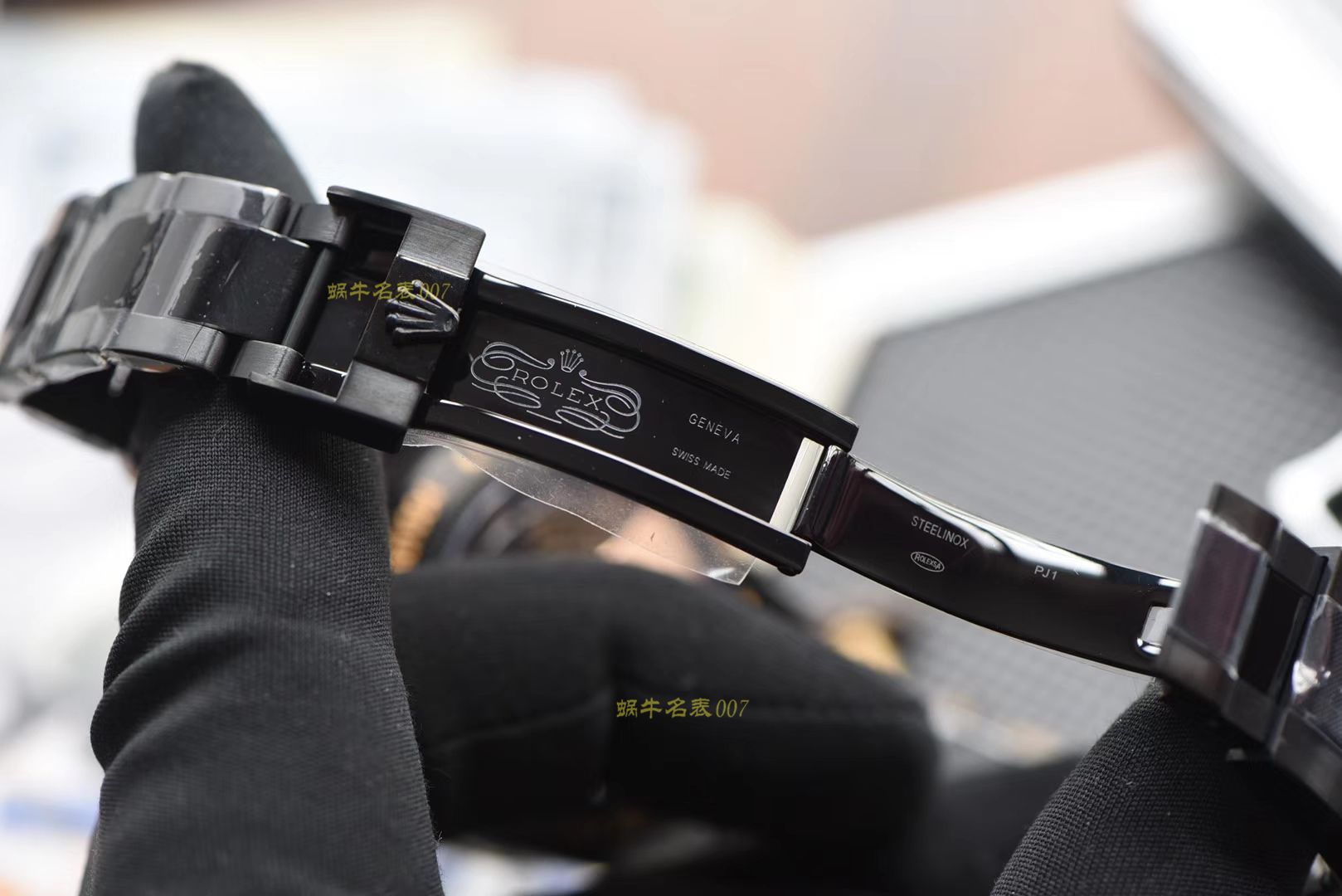  Rolex  Ditongna 全黑限量版 彩色按键，透底设计‼️极其特别 / R302