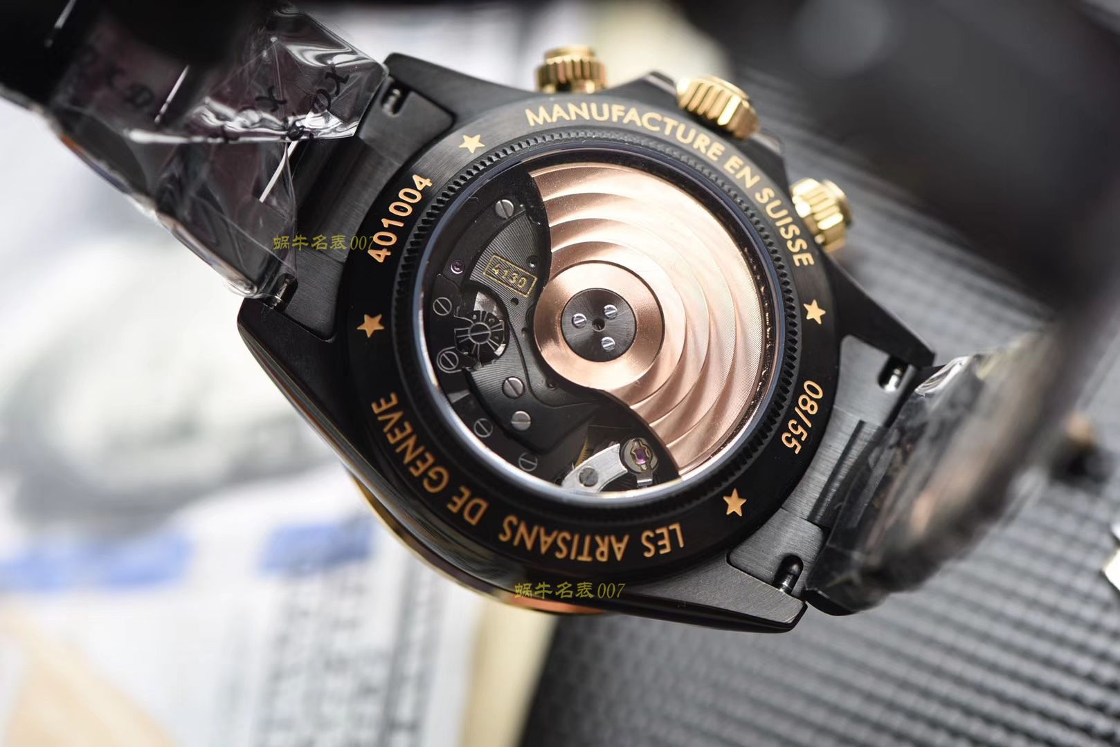  Rolex  Ditongna 全黑限量版 彩色按键，透底设计‼️极其特别 / R302