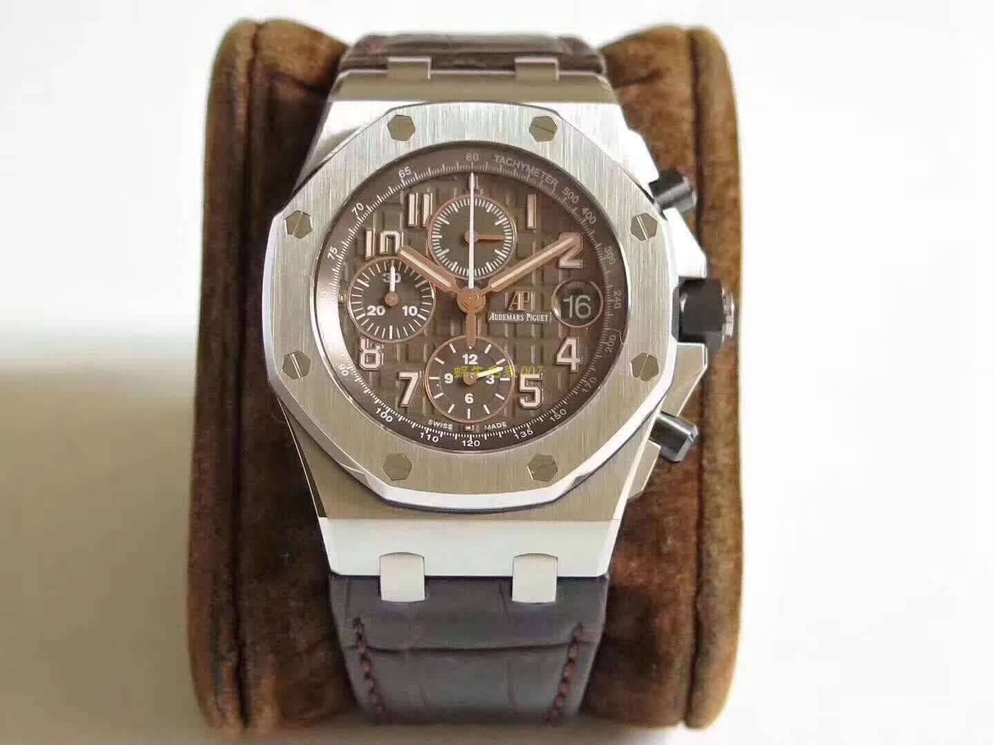 Audemars Piguet  Royal Oak Offshore 系列26470ST.OO.A820CR.01 wrist watch 【JF一比一高仿手表】A P26470＂哈瓦那＂42毫米计时码表系列 / AP159