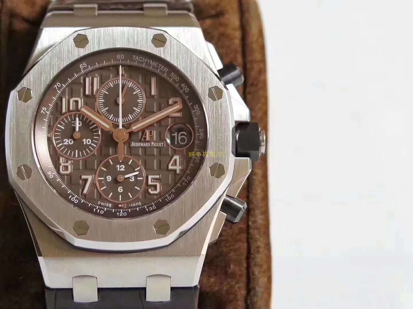 Audemars Piguet  Royal Oak Offshore 系列26470ST.OO.A820CR.01 wrist watch 【JF一比一高仿手表】A P26470＂哈瓦那＂42毫米计时码表系列 / AP159
