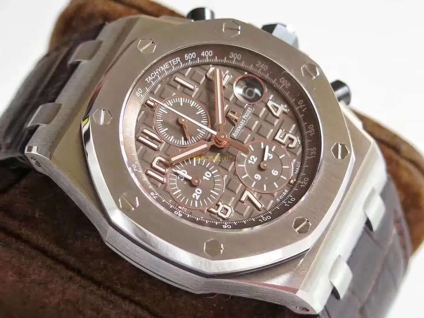 Audemars Piguet  Royal Oak Offshore 系列26470ST.OO.A820CR.01 wrist watch 【JF一比一高仿手表】A P26470＂哈瓦那＂42毫米计时码表系列 / AP159
