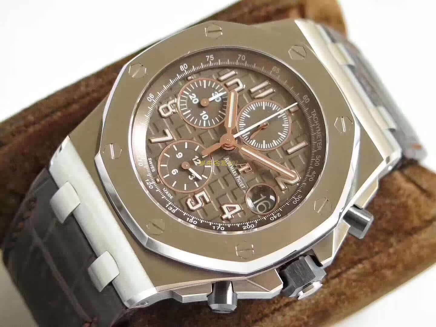 Audemars Piguet  Royal Oak Offshore 系列26470ST.OO.A820CR.01 wrist watch 【JF一比一高仿手表】A P26470＂哈瓦那＂42毫米计时码表系列 / AP159