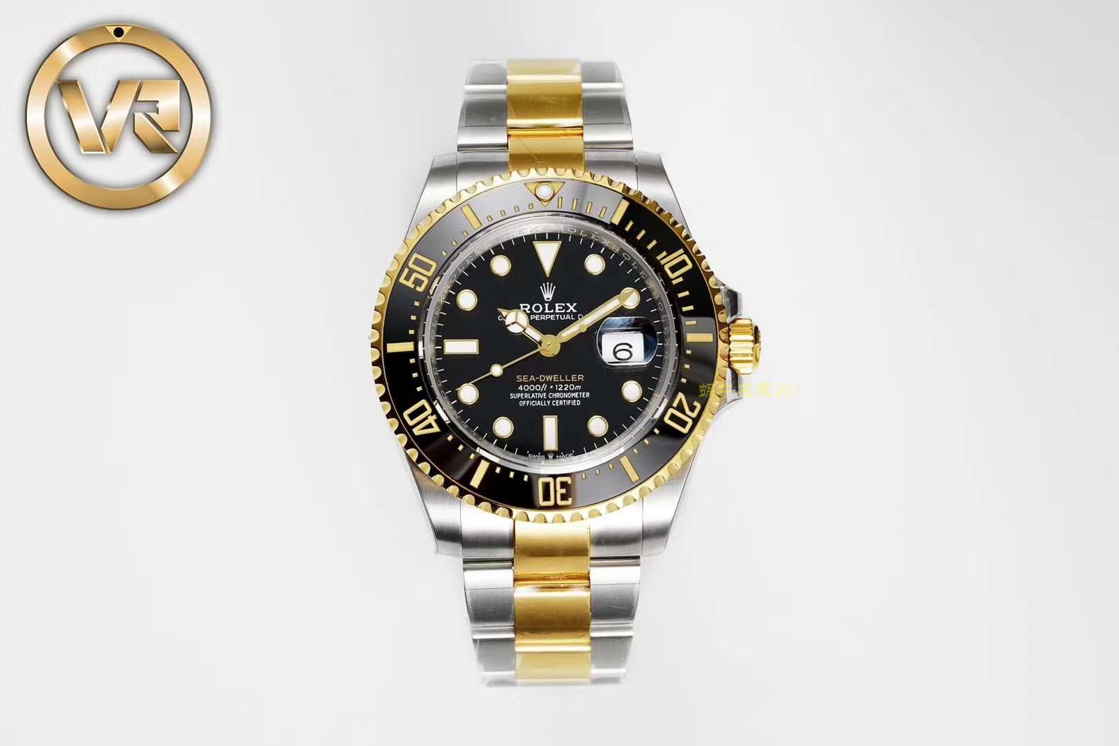  Rolex 海使型系列m126603-0001 wrist watch 【VR一比一超A高仿海使单红鬼王43MM K金版本包金】 / R303