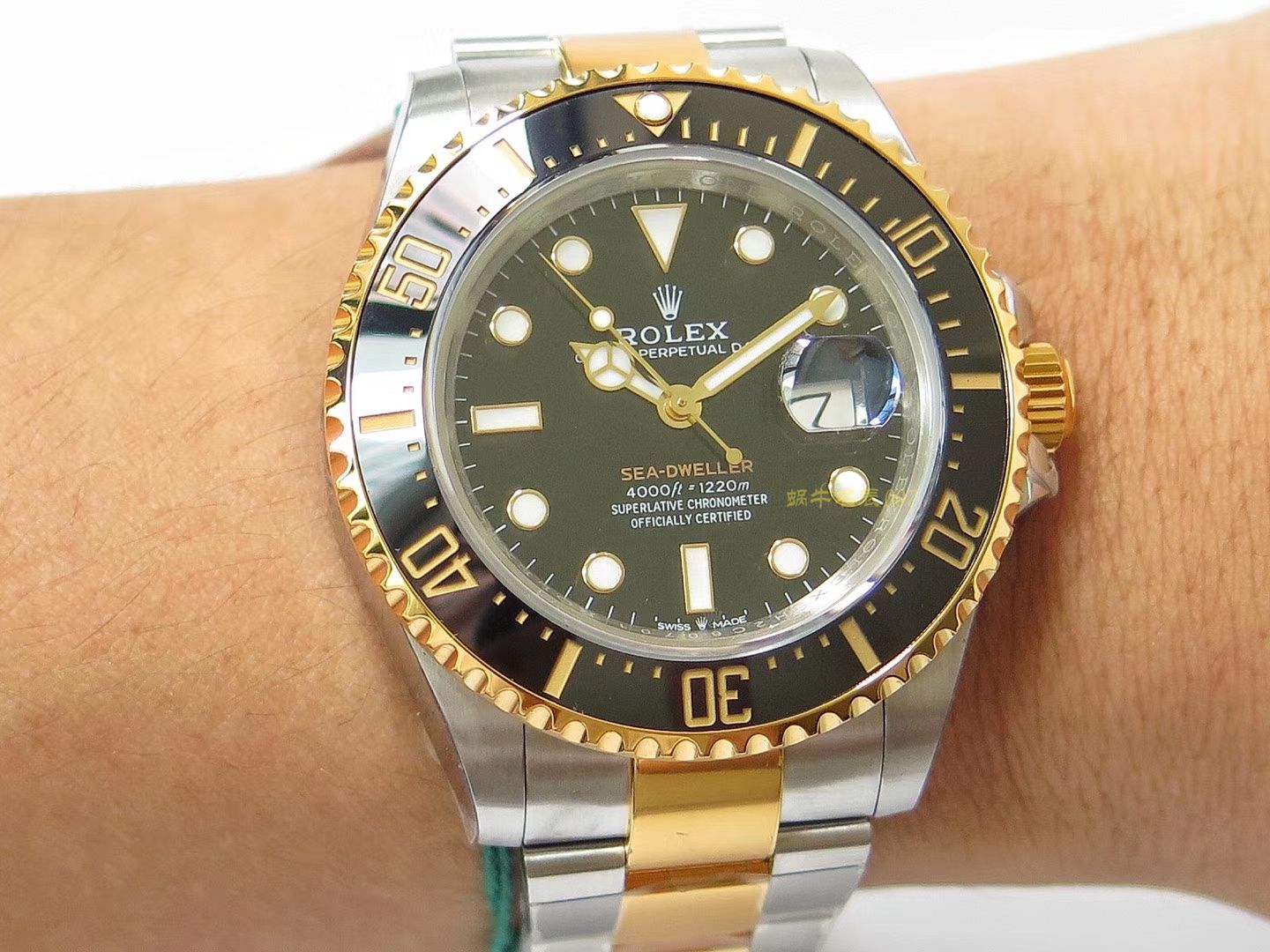  Rolex 海使型系列m126603-0001 wrist watch 【VR一比一超A高仿海使单红鬼王43MM K金版本包金】 / R303