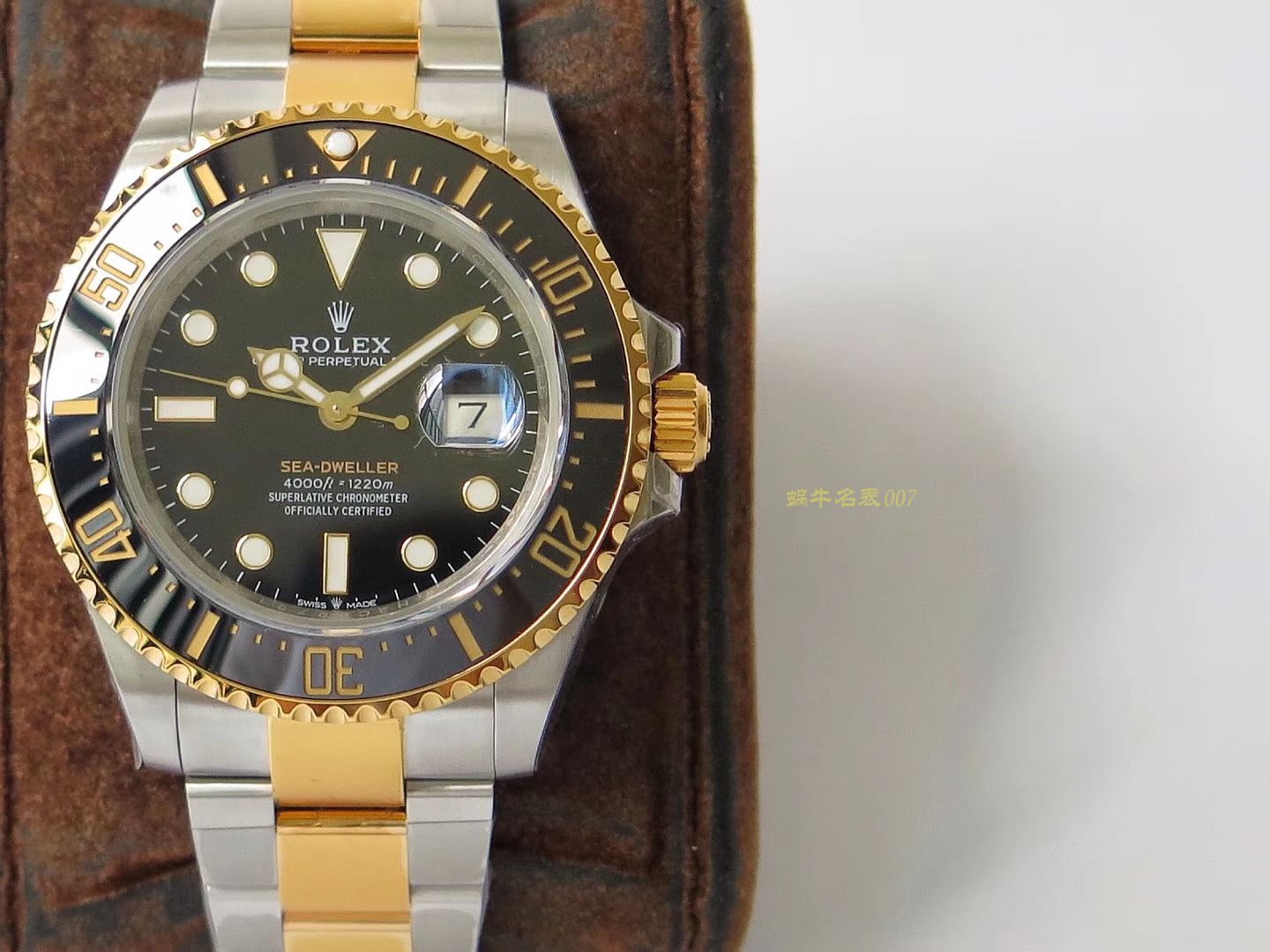  Rolex 海使型系列m126603-0001 wrist watch 【VR一比一超A高仿海使单红鬼王43MM K金版本包金】 / R303