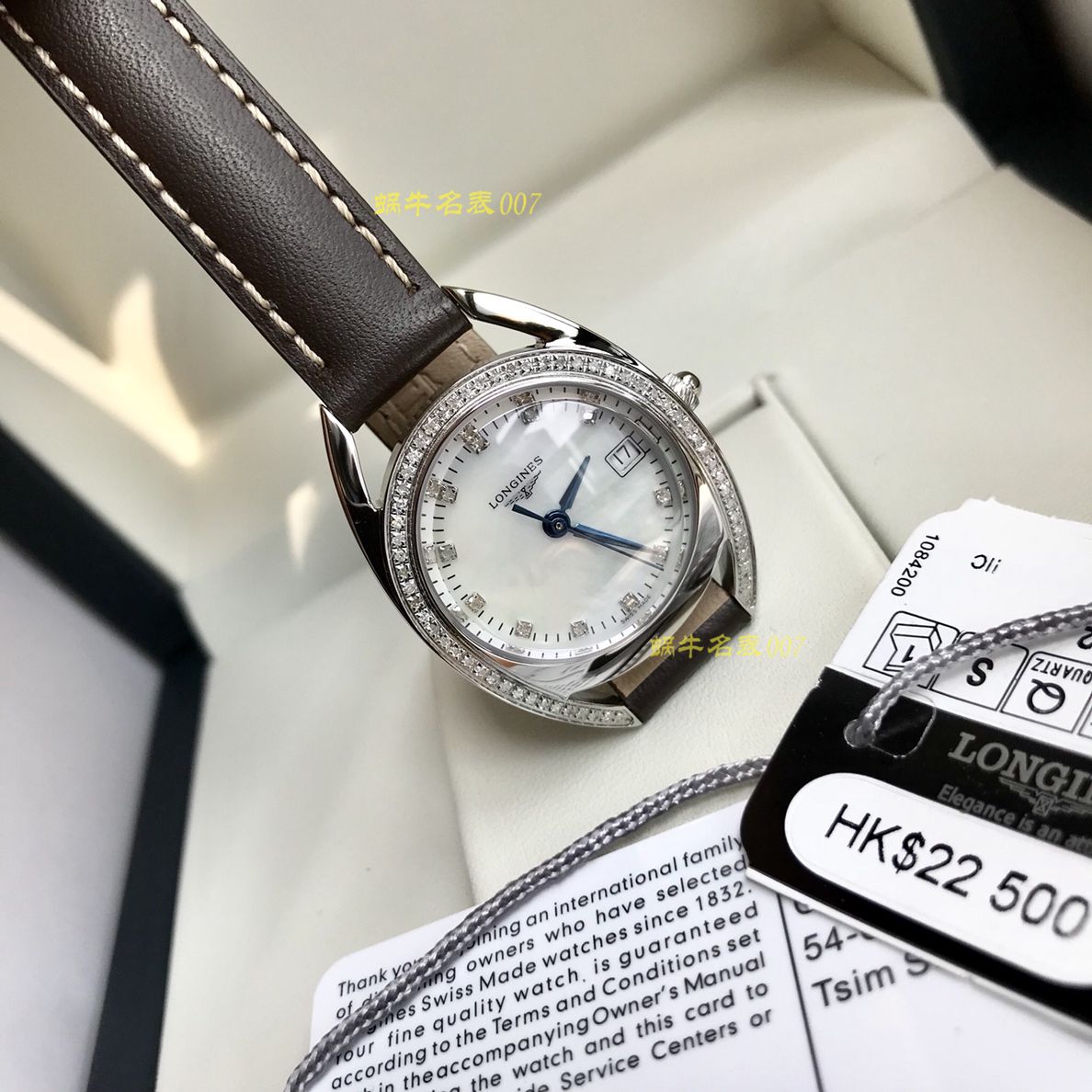 【渠道原单真钻】 Longines 马术系列L6.136.0.87.2 wrist watch 女装 / L108