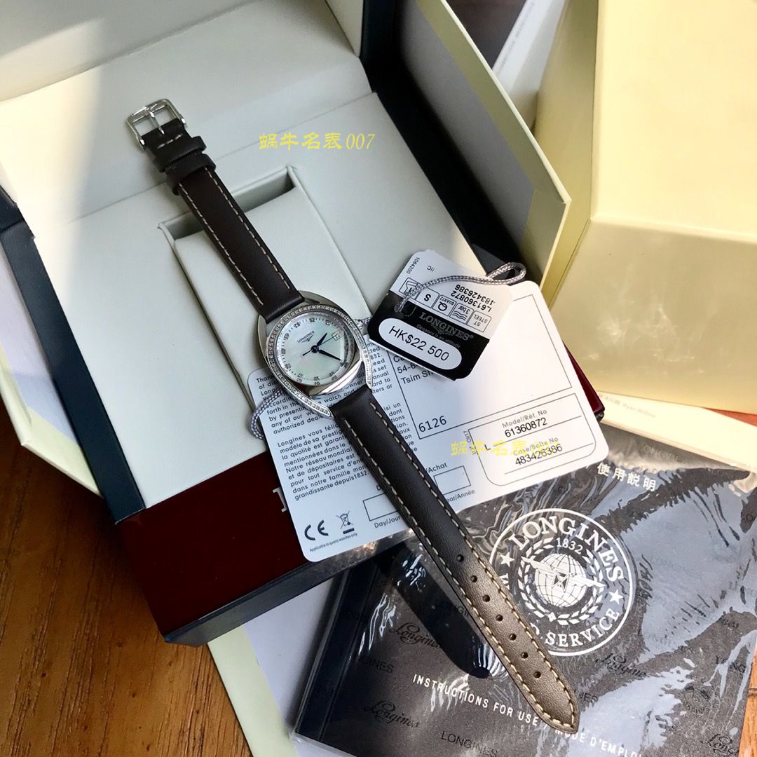 【渠道原单真钻】 Longines 马术系列L6.136.0.87.2 wrist watch 女装 / L108