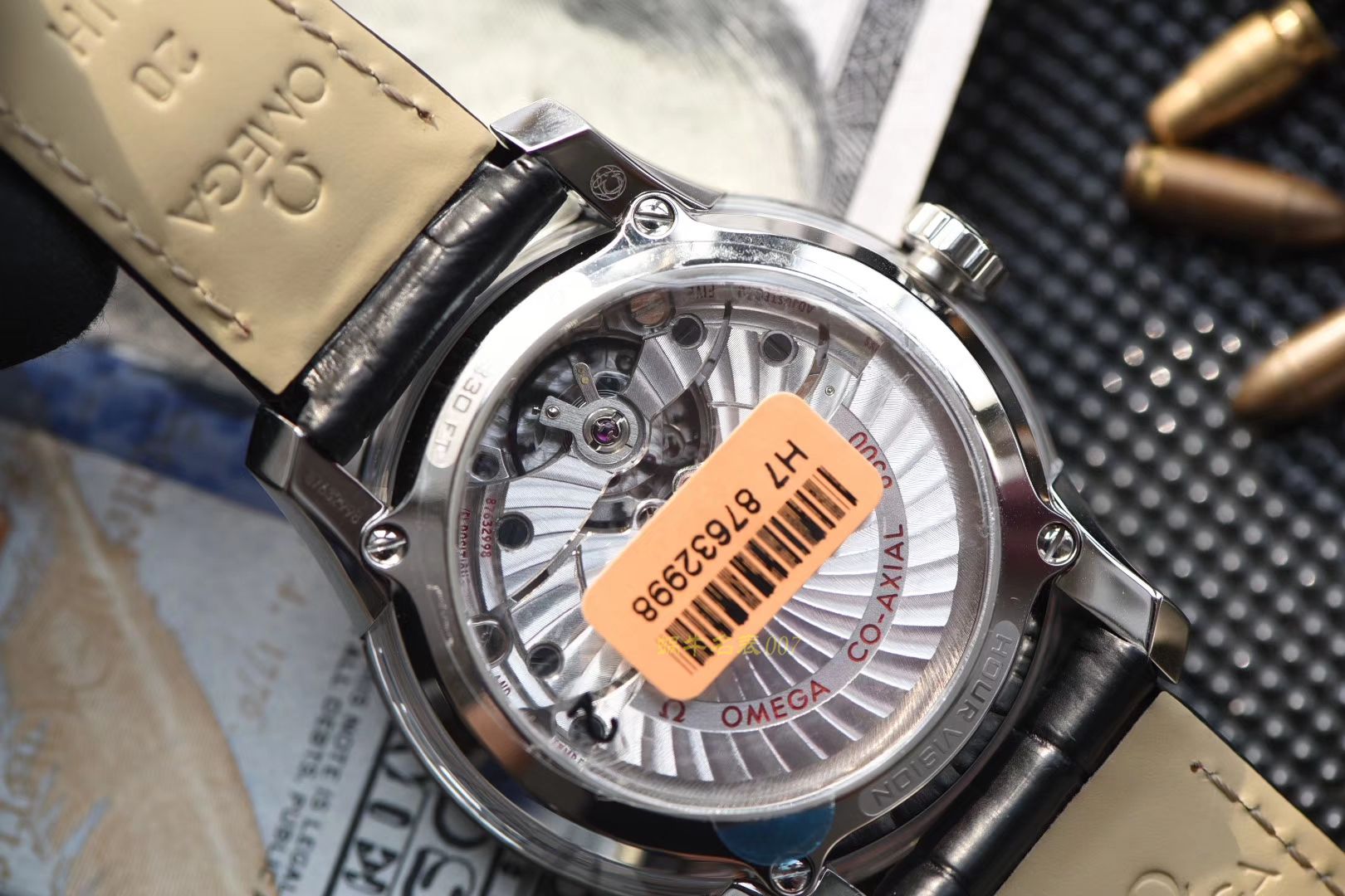  Video analysis OMEGA碟飞系列431.33.41.21.02.001 wrist watch 【VS精品 蝶飞侧透 一比一超A复刻高仿手表】 / M363