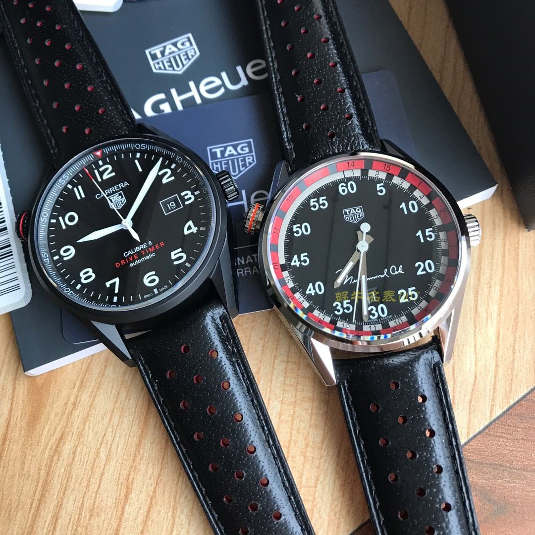 【渠道原单】 TAG Heuer 卡莱拉系列WAR2A11.FC6337 wrist watch  TAG Heuer 拳王阿里纪念款，WAR2A80.FC6337 wrist watch  / TG066