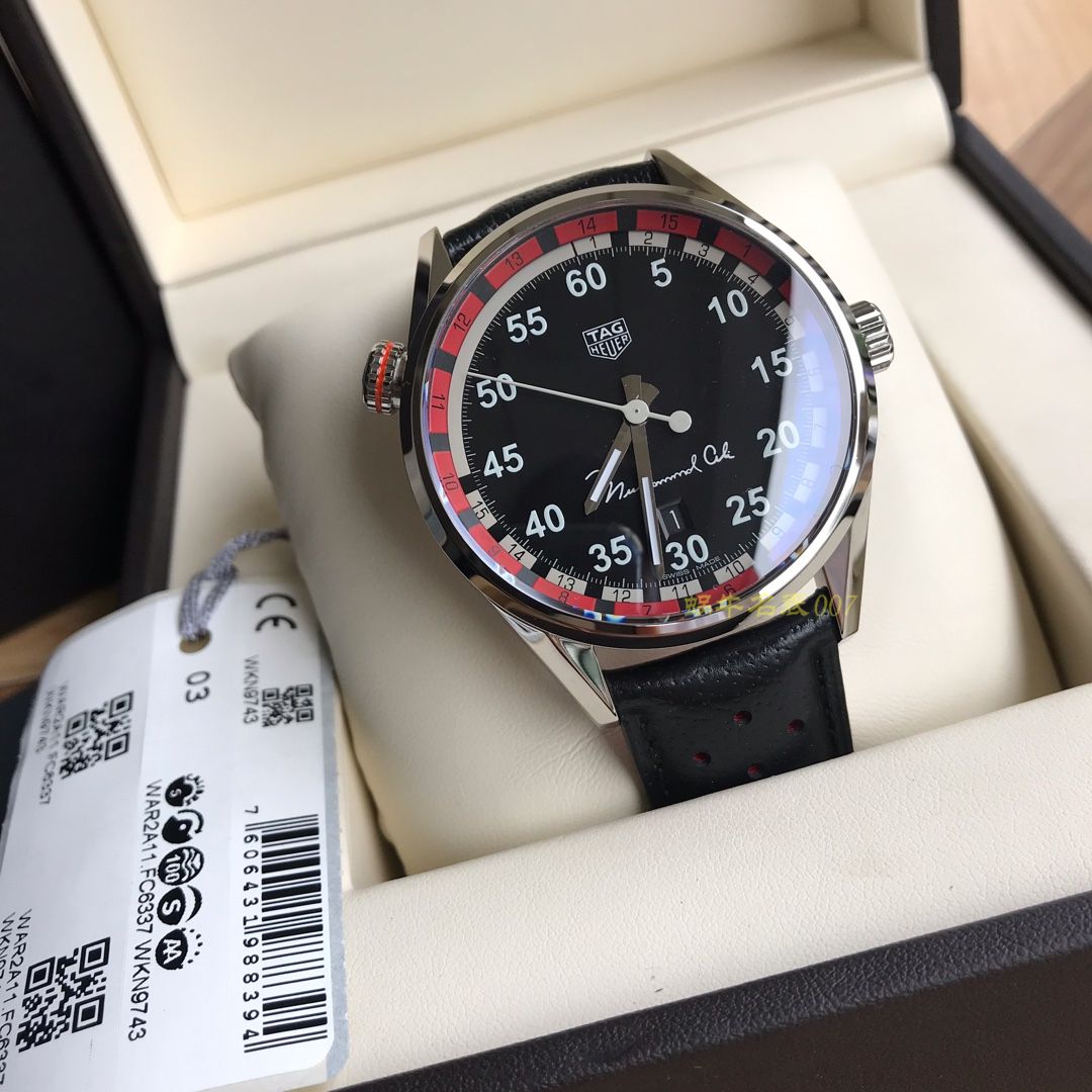 【渠道原单】 TAG Heuer 卡莱拉系列WAR2A11.FC6337 wrist watch  TAG Heuer 拳王阿里纪念款，WAR2A80.FC6337 wrist watch  / TG066