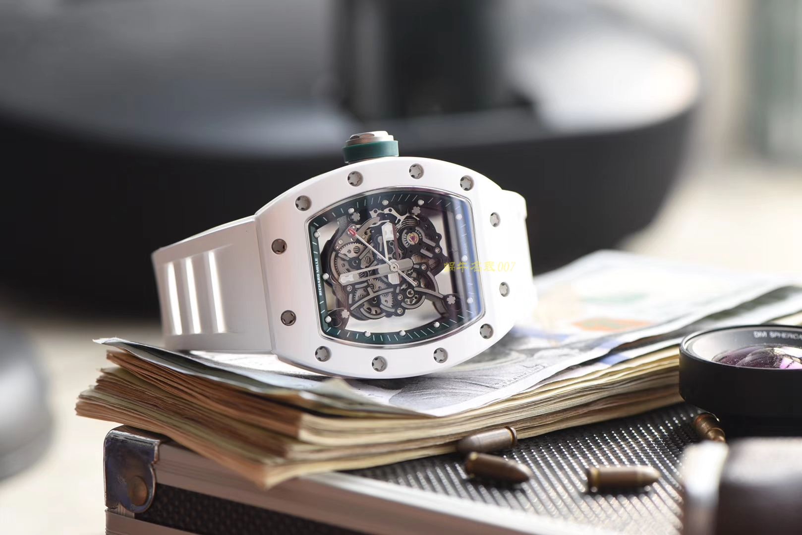 【 Video analysis 】RICHARD MILLE Richard Miller 男士系列RM 055 wrist watch 【KV一比一超A高仿手表】 / RM055HJ