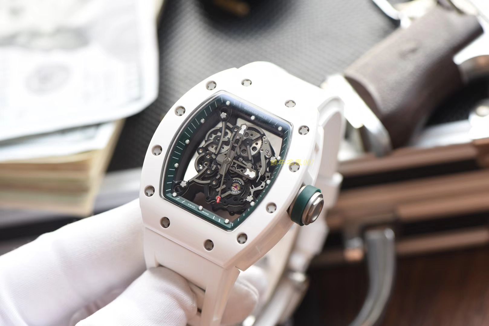 【 Video analysis 】RICHARD MILLE Richard Miller 男士系列RM 055 wrist watch 【KV一比一超A高仿手表】 / RM055HJ