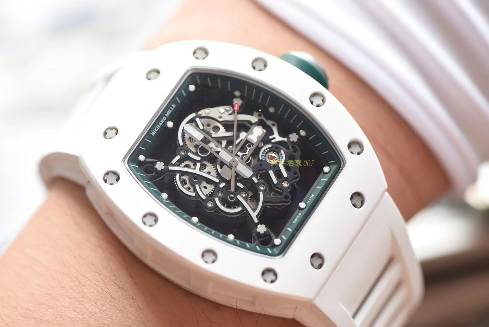 【 Video analysis 】RICHARD MILLE Richard Miller 男士系列RM 055 wrist watch 【KV一比一超A高仿手表】 / RM055HJ