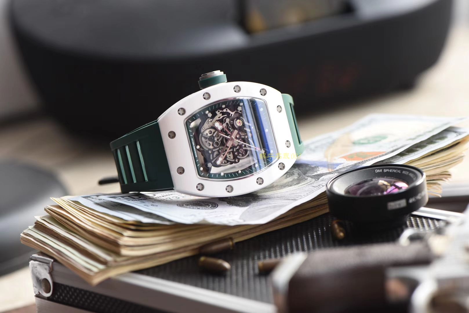【 Video analysis 】RICHARD MILLE理查德摸了男士系列RM 055 wrist watch 【KV一比一超A精仿手表】 / RM055MWD