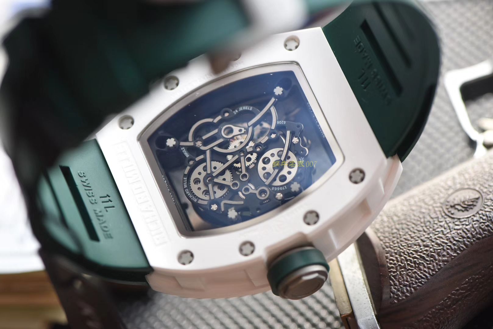 【 Video analysis 】RICHARD MILLE理查德摸了男士系列RM 055 wrist watch 【KV一比一超A精仿手表】 / RM055MWD