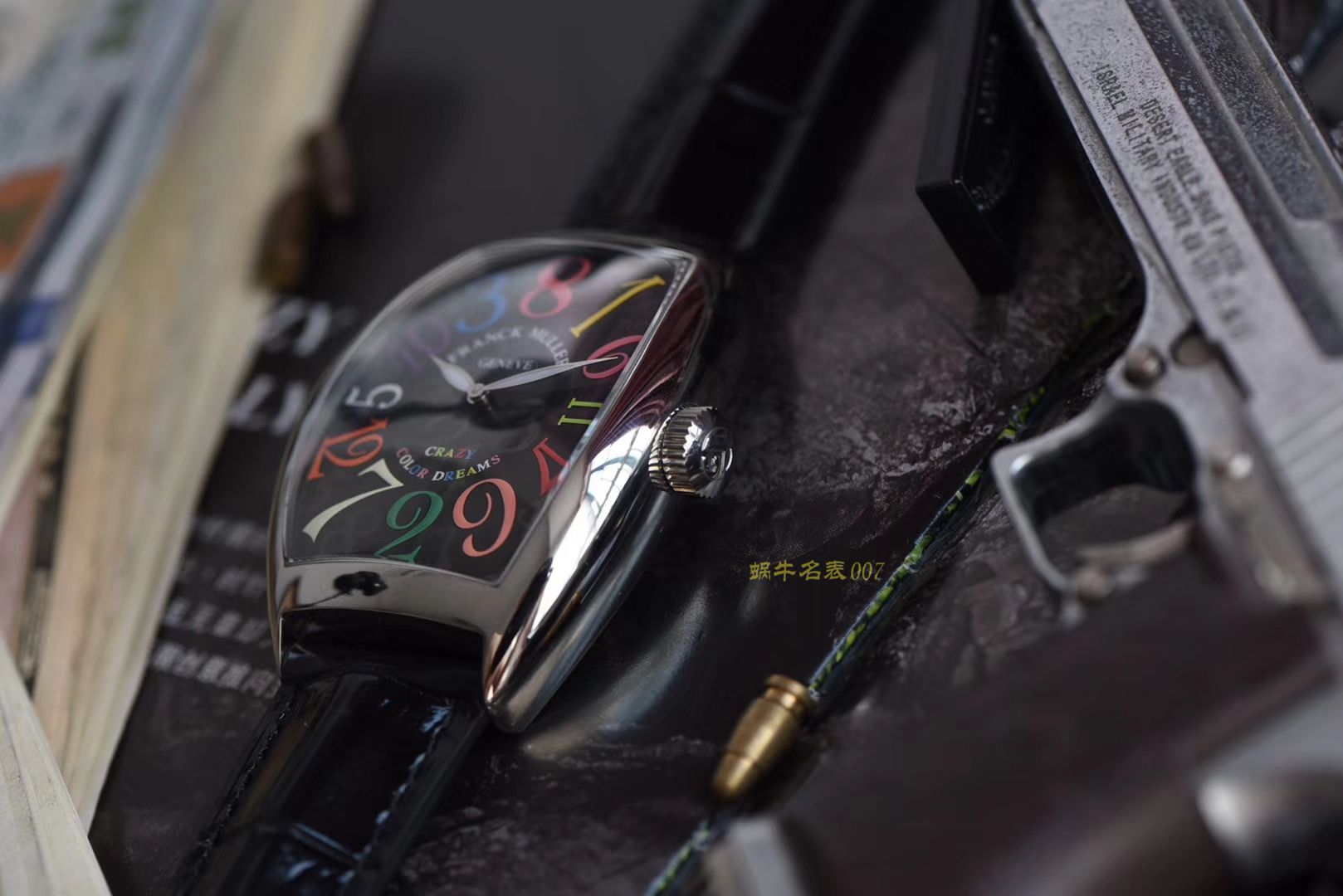 Franck MullerFranck Muller（ Franck Muller ）高仿CRAZY HOURS 系列8880 CH wrist watch  / FL032