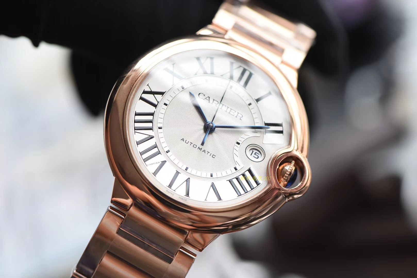  Cartier  Cartier  蓝气球系列W69006Z2 wrist watch 【一比一超A高仿手表】V6 Factory  top 蓝气球全玫瑰金款 / K210