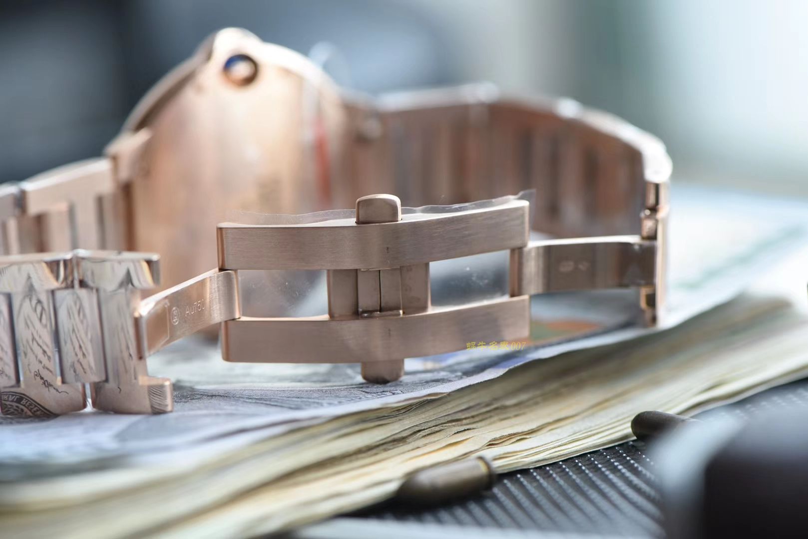  Cartier  Cartier  蓝气球系列W69006Z2 wrist watch 【一比一超A高仿手表】V6 Factory  top 蓝气球全玫瑰金款 / K210