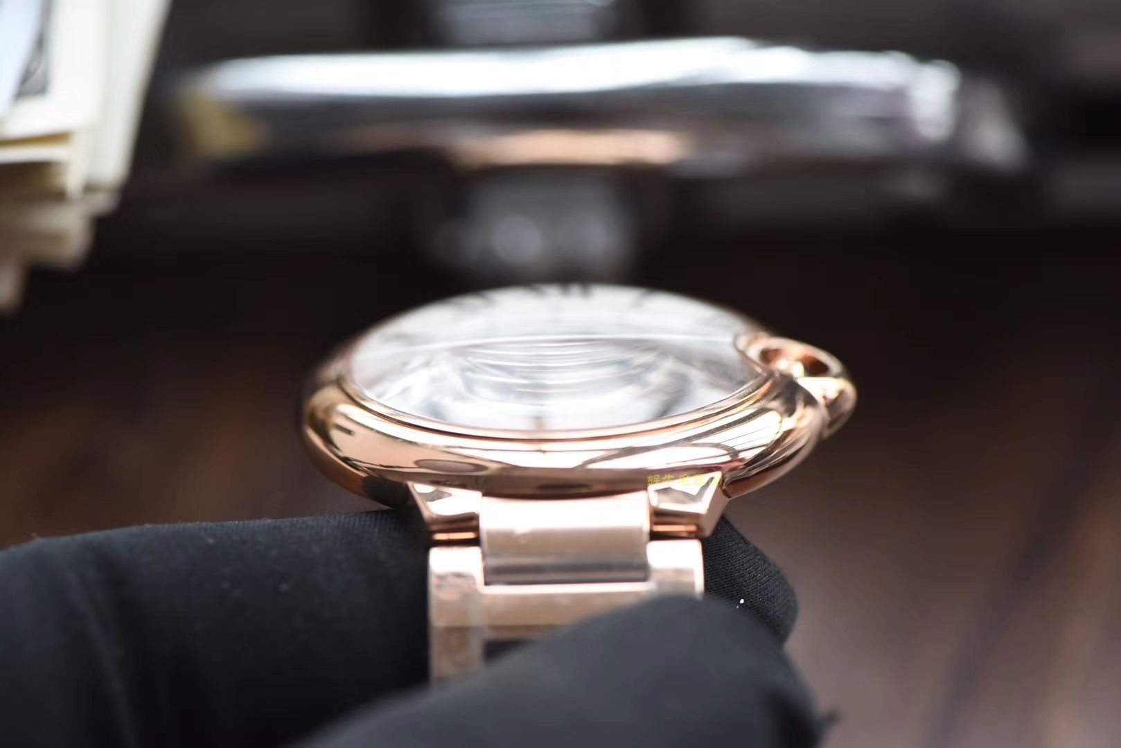  Cartier  Cartier  蓝气球系列W69006Z2 wrist watch 【一比一超A高仿手表】V6 Factory  top 蓝气球全玫瑰金款 / K210