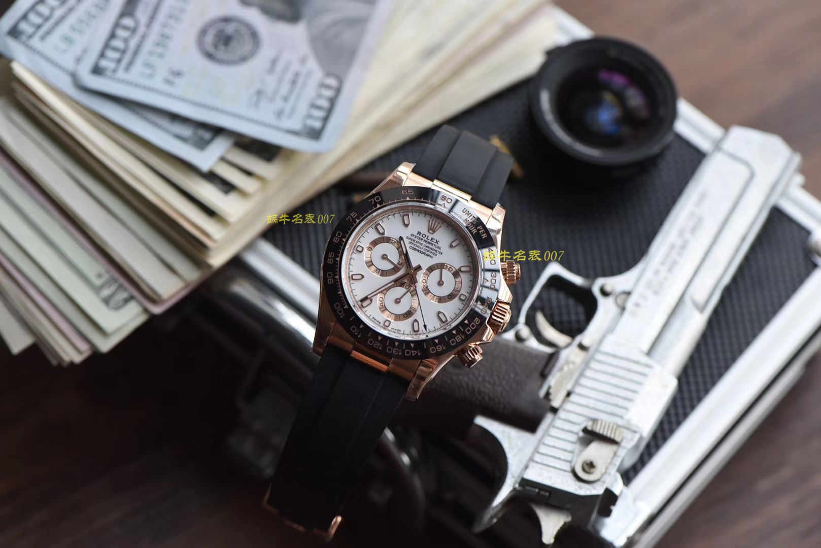 【 Video analysis N Factory 超级胶带款4130 Ditongna 】一比一复刻高仿Rolex Rolex  Cosmograph Daytona  Ditongna 系列M116515ln-0019 wrist watch  / R306