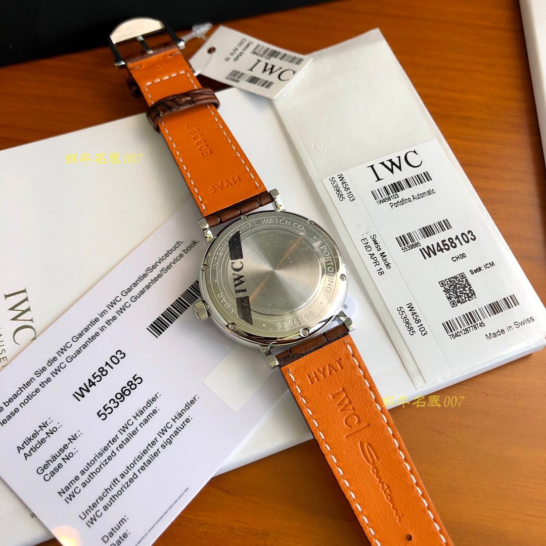 【渠道原单】IWC IWC 表柏涛菲诺系列IW458103 wrist watch 独家渠道！波涛菲诺系列女款！ / WG353