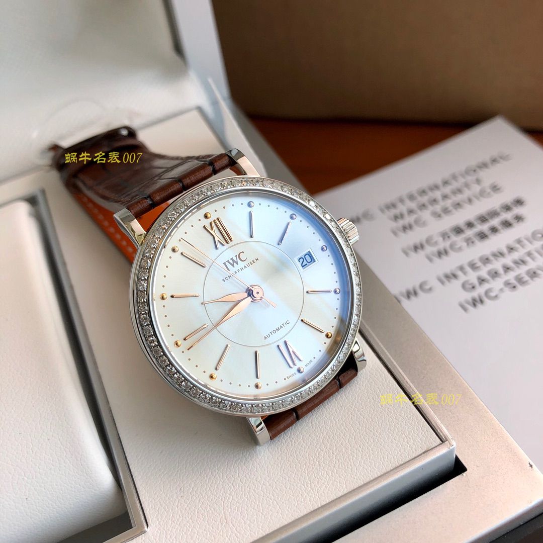 【渠道原单】IWC IWC 表柏涛菲诺系列IW458103 wrist watch 独家渠道！波涛菲诺系列女款！ / WG353