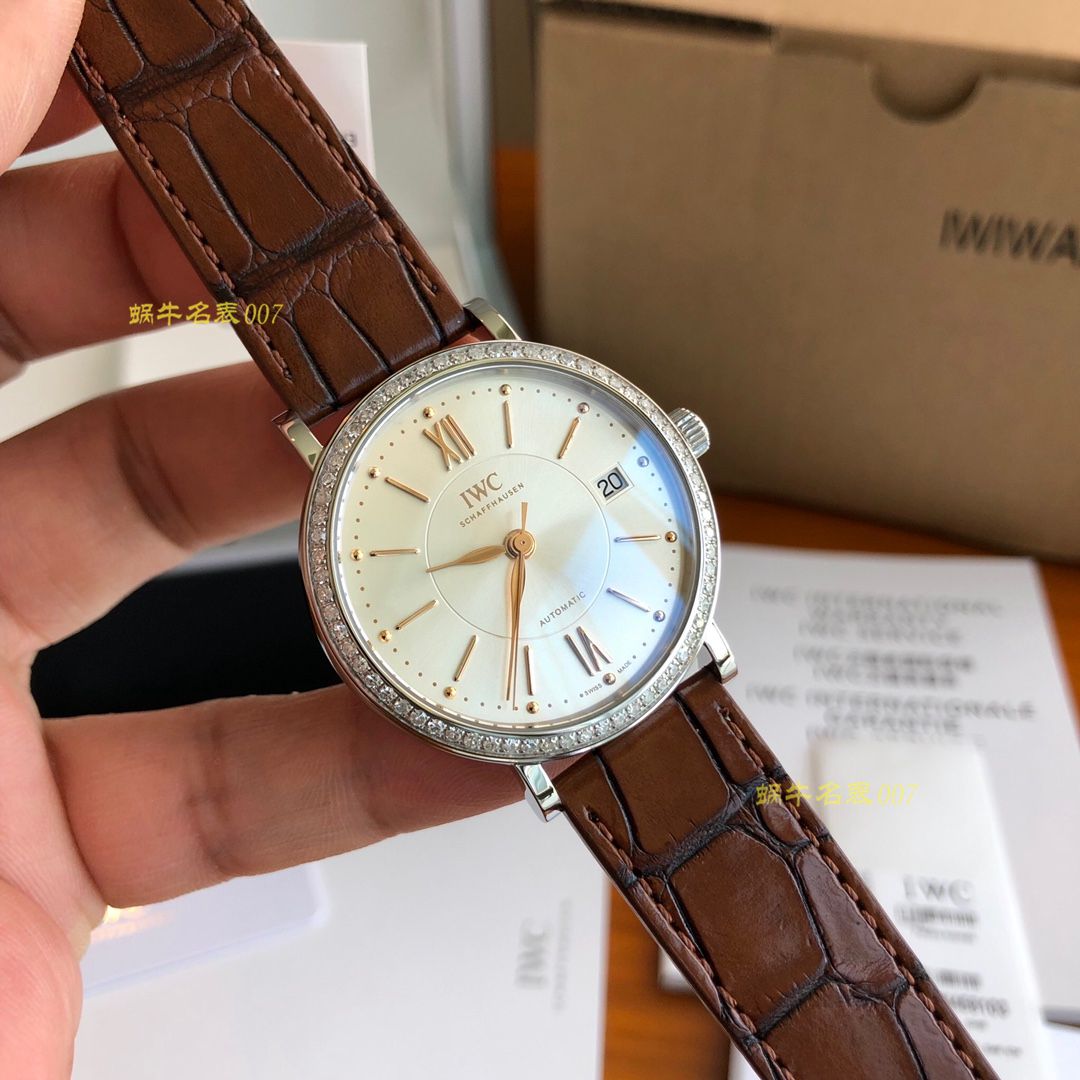 【渠道原单】IWC IWC 表柏涛菲诺系列IW458103 wrist watch 独家渠道！波涛菲诺系列女款！ / WG353