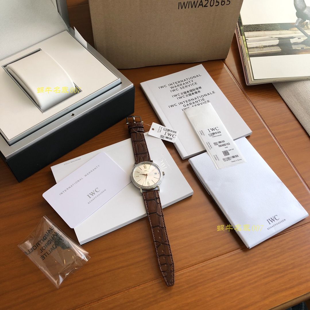 【渠道原单】IWC IWC 表柏涛菲诺系列IW458103 wrist watch 独家渠道！波涛菲诺系列女款！ / WG353