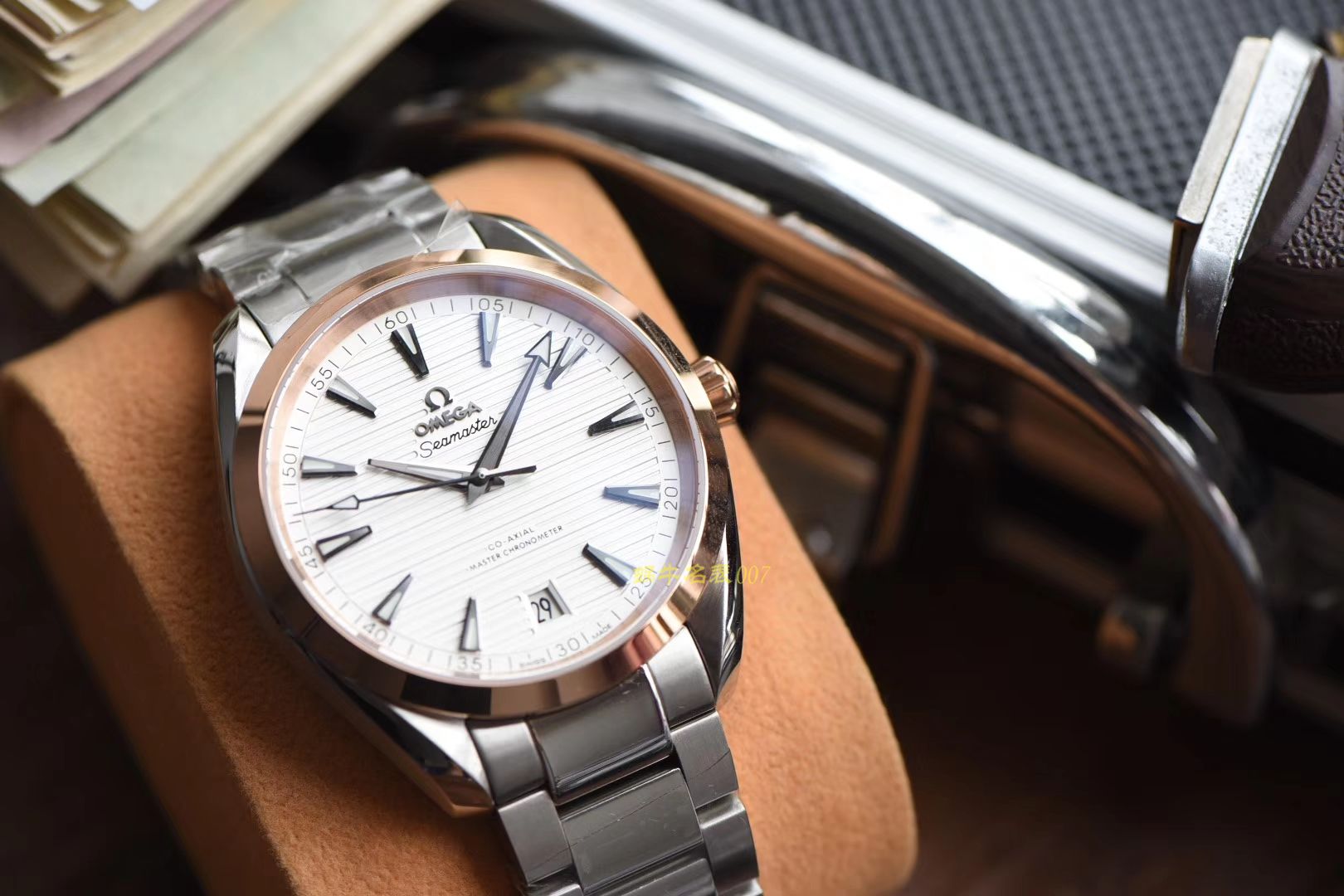 OMEGA Seamaster 系列220.22.41.21.02.001 wrist watch 【XF新品❗ Seamaster 150M柚木纹面一比一超A精仿】 / M366